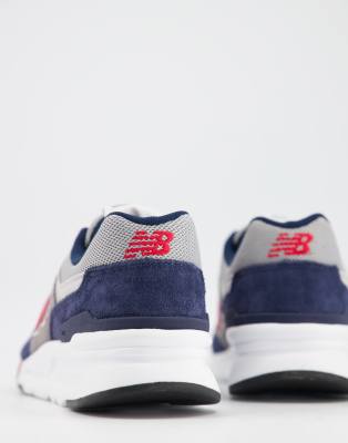 new balance 997h blue red