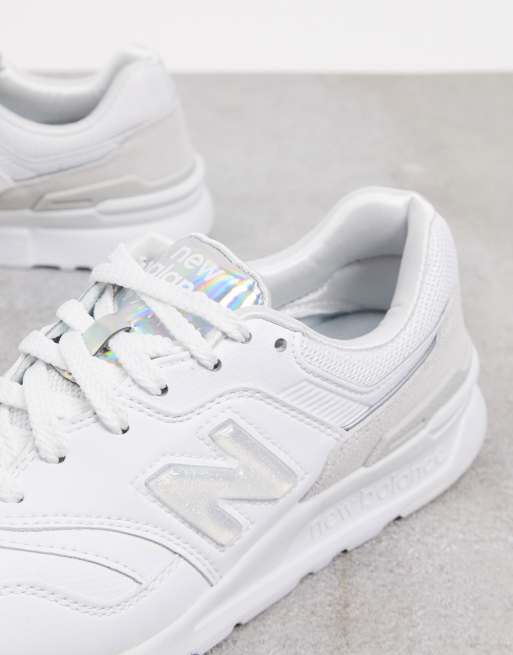 New balance clearance 997h leather white