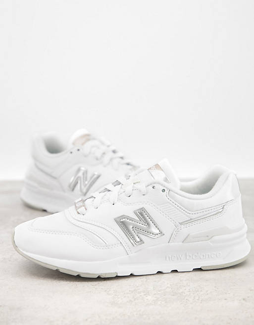 Shoes Trainers/New Balance 997H trainers in white/silver 