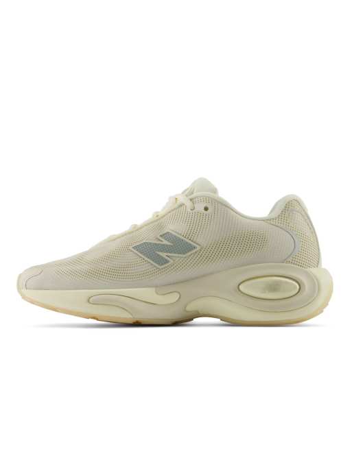 New Balance Ac runner trainers in light beige, 3 of 4