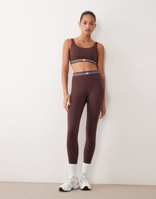 New Balance AC train legging 25" en cerise, 2 de 5