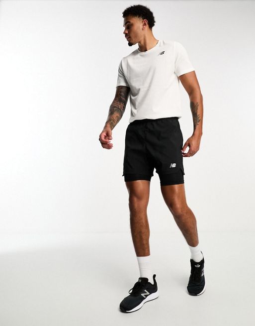 New Balance Accelerate Pacer 5'' 2-In-1 Short - Running Shorts