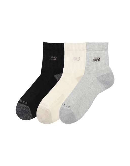 New Balance Active Premium 3er-Pack Quarter-Socken in Schwarz-Multi, 2 von 4