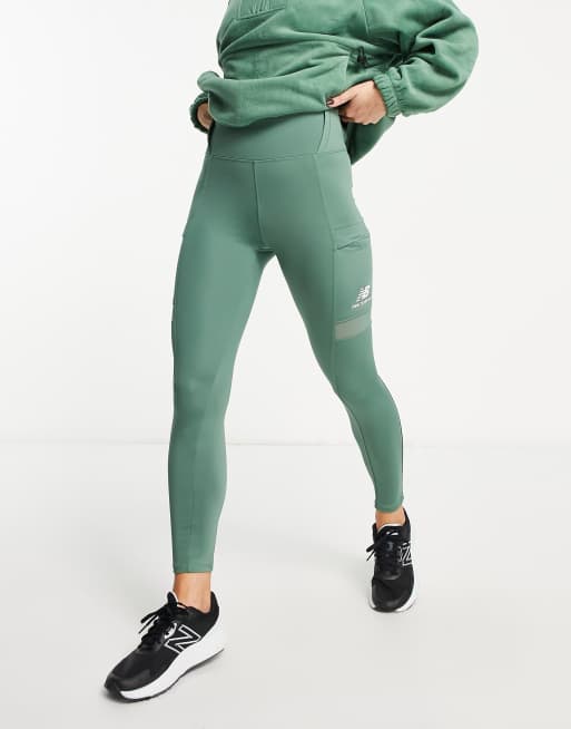 New balance green outlet leggings