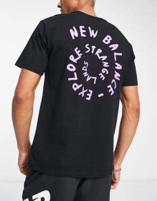 New Balance All Terrain logo t-shirt in black  - ASOS Price Checker