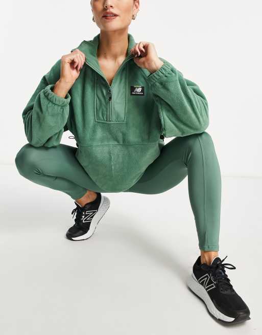 New Balance All Terrain polar fleece in green, 3 of 4