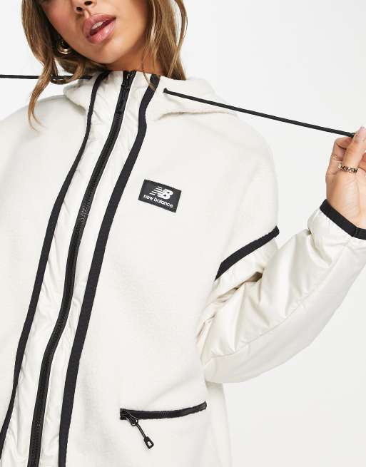 New balance deals white jacket