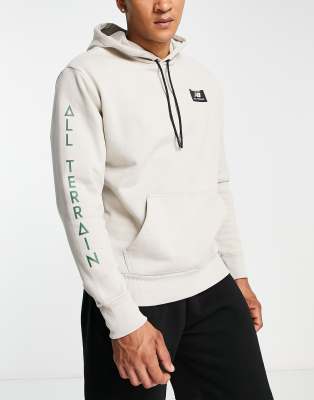 New Balance All Terrain hoodie in stone  - ASOS Price Checker