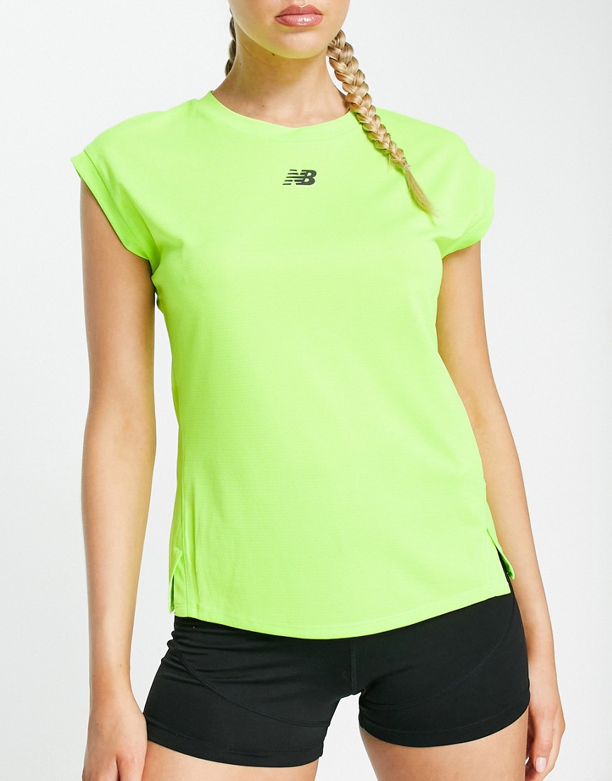All Terrain - T-shirt verde lime - New Balance T-shirt donna  - immagine1