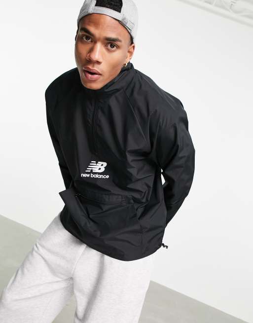 Raffinaderij verbannen Onderdrukken New Balance anorak in black | ASOS