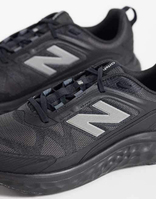New Balance Arishi running trainers in black, 4 of 5