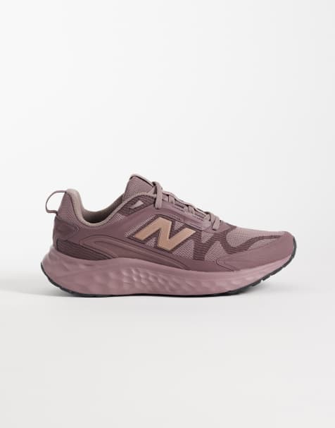 New Balance Arishi womens running trainers in brown - view 1