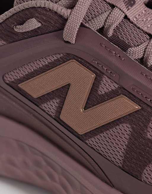 New Balance Arishi womens running trainers in brown, 4 of 5