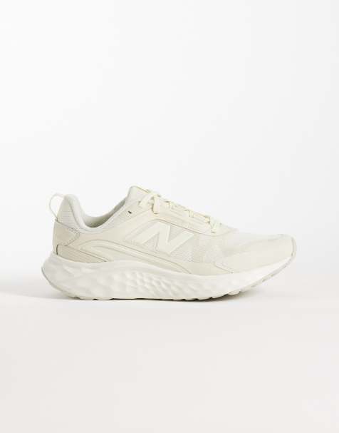 New Balance Arishi womens running trainers in off white - view 1