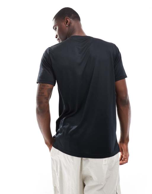 New Balance athletic essentials t-shirt in black, 2 of 4