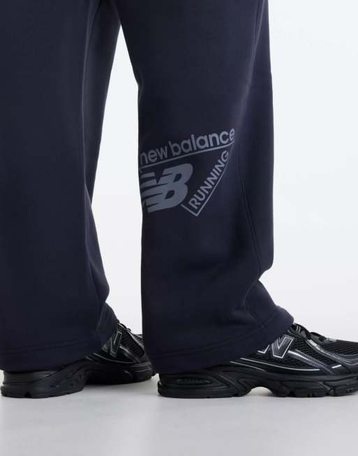 New Balance Athletics crafted fleece pant in dark night, 4 of 4