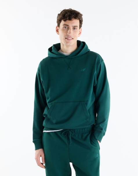 New Balance Athletics French-Terry-Hoodie in Nordic Green - view 1