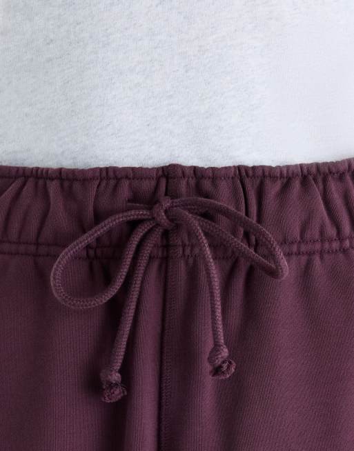 New Balance Athletics french terry jogger in cherry leather, 4 of 5