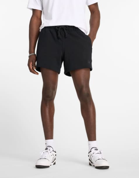 New Balance Athletics French-Terry-Short 5" in Schwarz - view 1