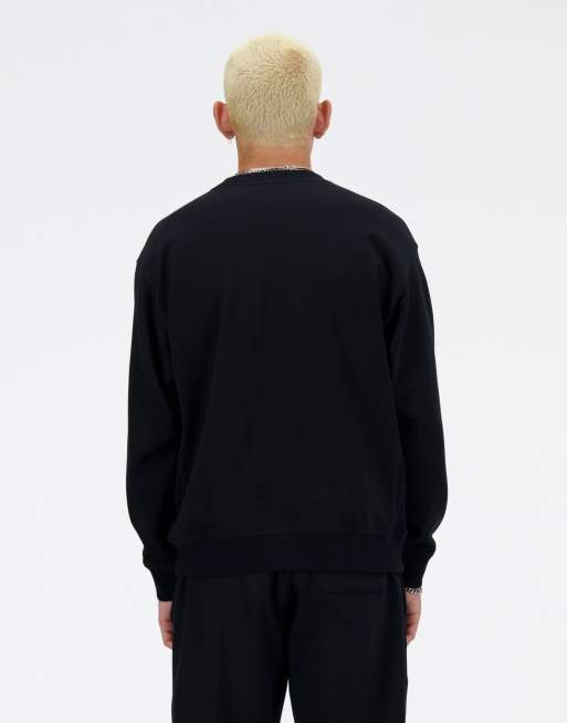 New Balance Athletics french terry sweatshirt zwart, 2 van 4