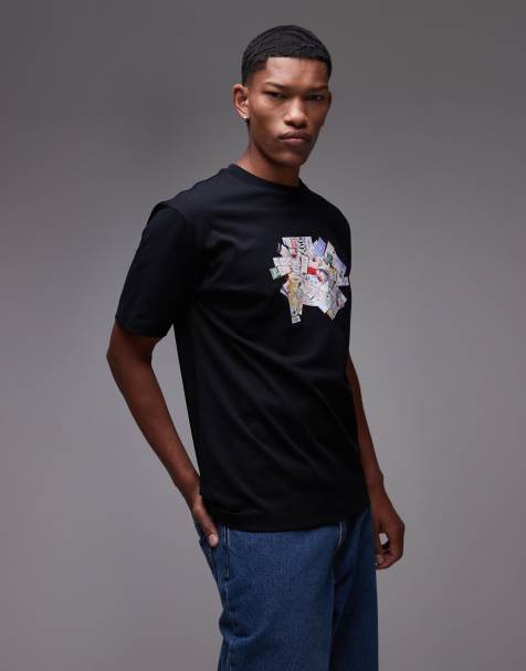 New Balance Athletics graphic t-shirt in black - view 1