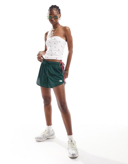 New Balance - Athletics - Grønne mesh-shorts, 3 af 5