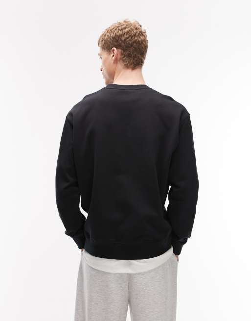 New Balance – Athletics – Hochwertiges Sweatshirt in Schwarz mit Logo, 3 von 5