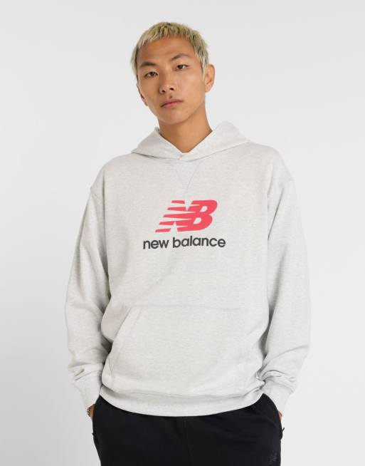 New Balance Athletics hoodie à logo en molleton français ahh multicolore