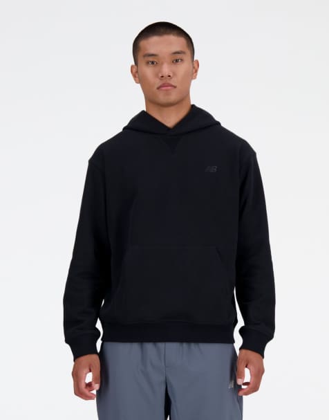 New Balance Athletics Hoodie aus French Terry in Schwarz - view 1