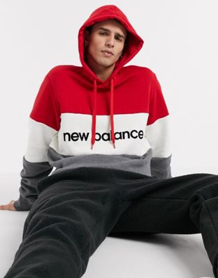 New Balance Athletics hoodie in color block | ASOS