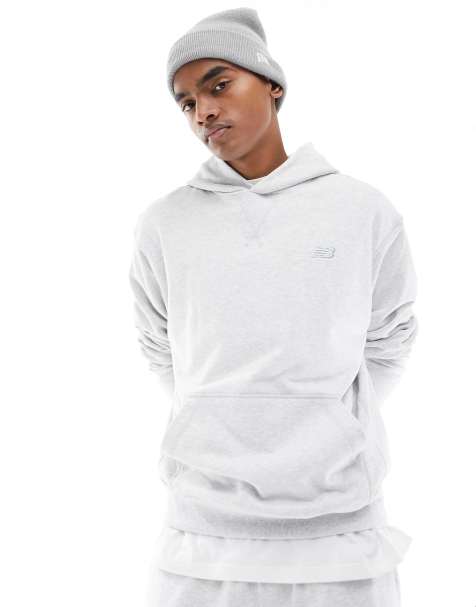 New Balance - Athletics - Hoodie van badstof in grijs - view 1