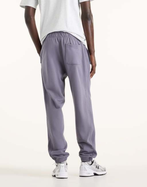 New Balance Athletics jogger en molleton français gris Neptune, 2 de 4