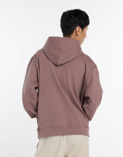 New Balance – Athletics – Kapuzenpullover aus French Terry in Schattenbraun mit Logo, 2 von 4