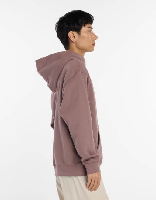New Balance – Athletics – Kapuzenpullover aus French Terry in Schattenbraun mit Logo, 3 von 4
