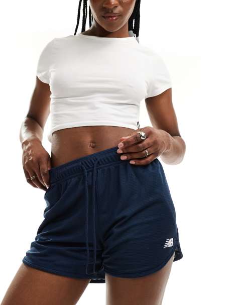 New Balance Athletics mesh shorts in navy - view 1