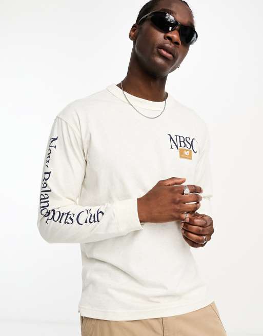 New Balance Athletics NB Sports Club Longsleeve beige