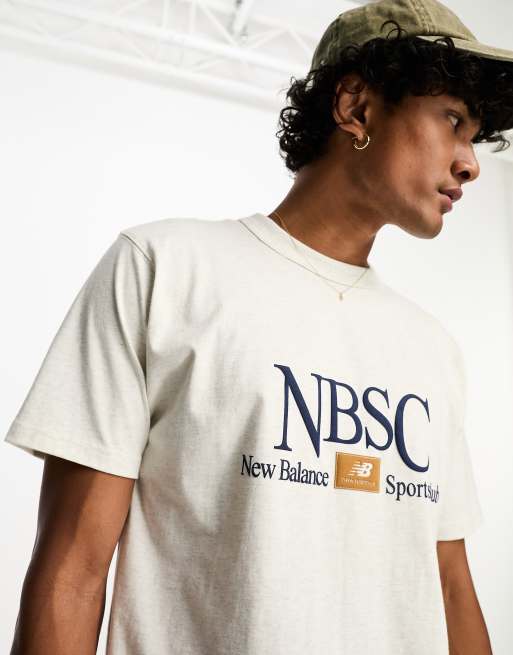 Men's Athletics Sports Club Cotton Jersey T-Shirt Apparel - New Balance