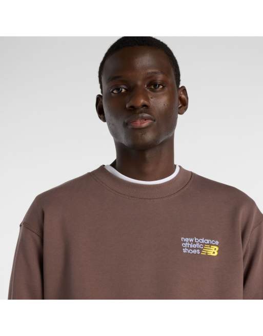 New Balance Athletics premium logo crew in cortado, 4 of 4
