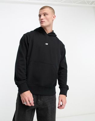 New Balance athletics remastered hoodie in black - ASOS Price Checker