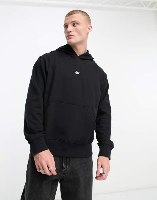 New Balance - Athletics Remastered - Felpa con cappuccio nera