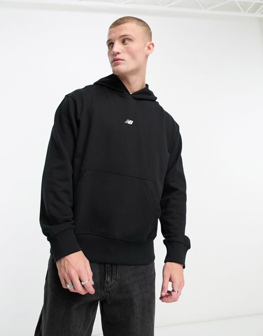 New Balance athletics remastered hoodie in black | ASOS