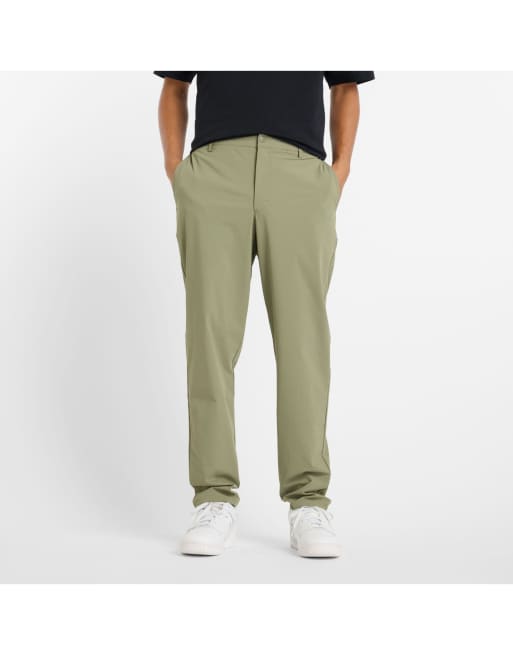 New Balance Athletics ripstop standard tapered pant 30" in dark olivine, 2 of 4