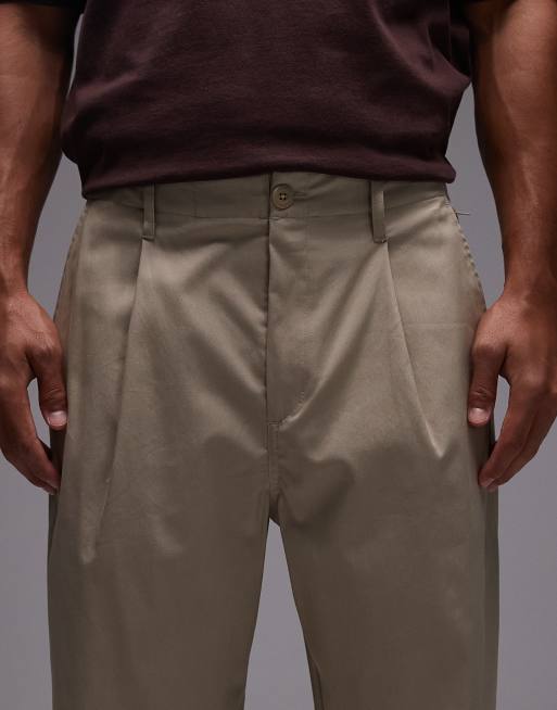 New Balance - Athletics - Ruimvallende broek in beige, 4 van 5