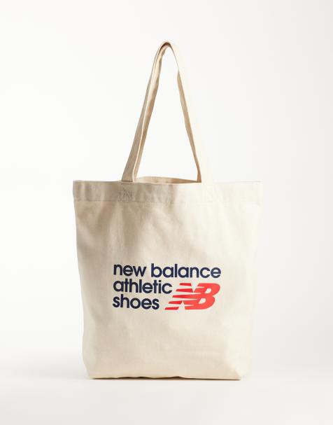 New Balance Athletics sac cabas graphique écru - view 1
