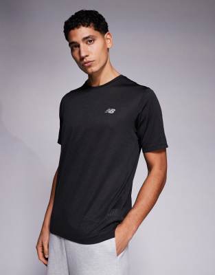 Athletics - Schwarzes T-Shirt Schwarz M
