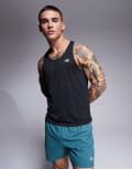 New Balance athletics singlet in black