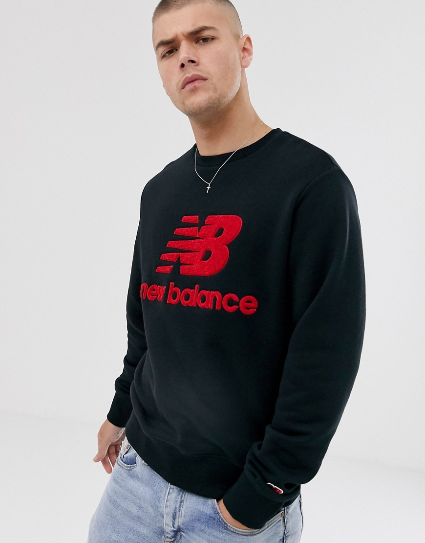New Balance - Athletics - sort sweatshirt