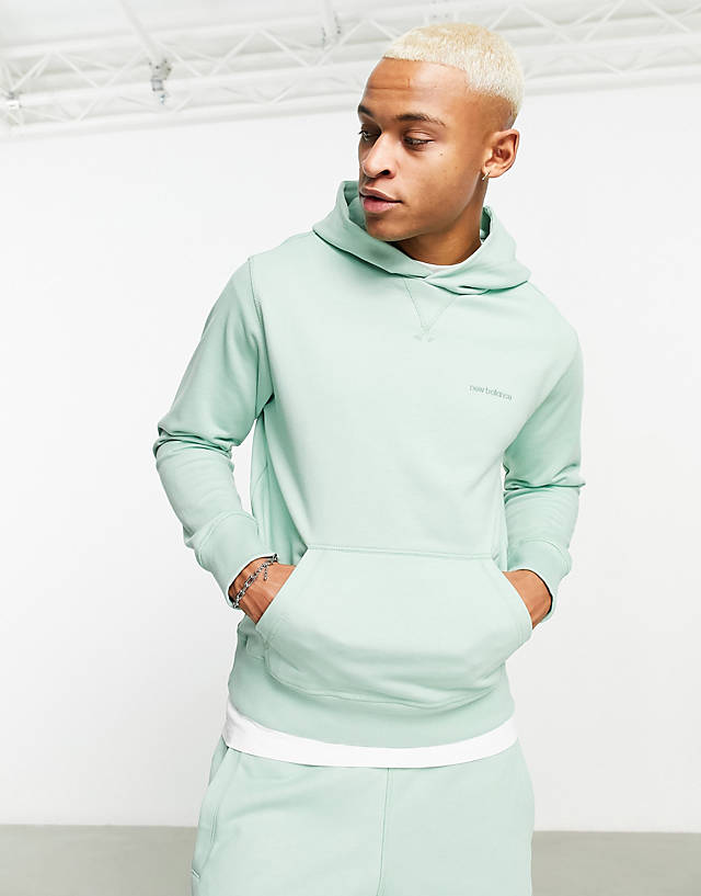 New Balance - athletics state hoodie in light green