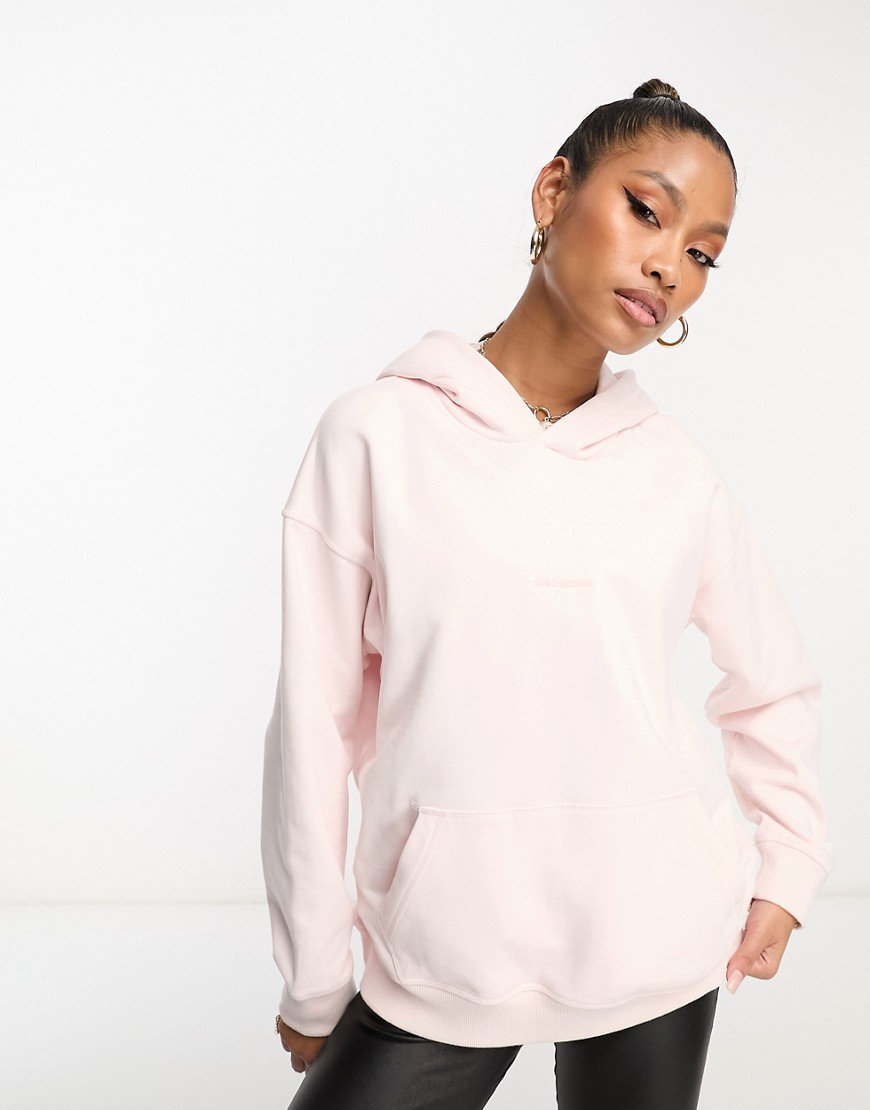 New Balance athletics state hoodie in pink
