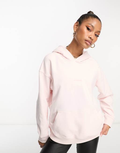 New Balance athletics state hoodie in pink | ASOS